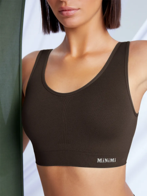 Топ с вкладышами Minimi MA132 Cioccolata ЧЗ