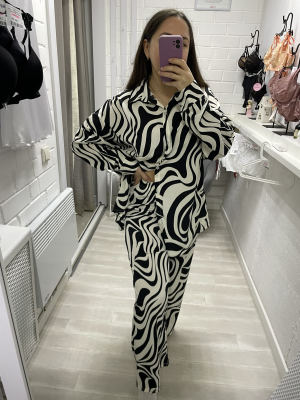 Пляжный костюм SVAMI Zebra Q601 КО